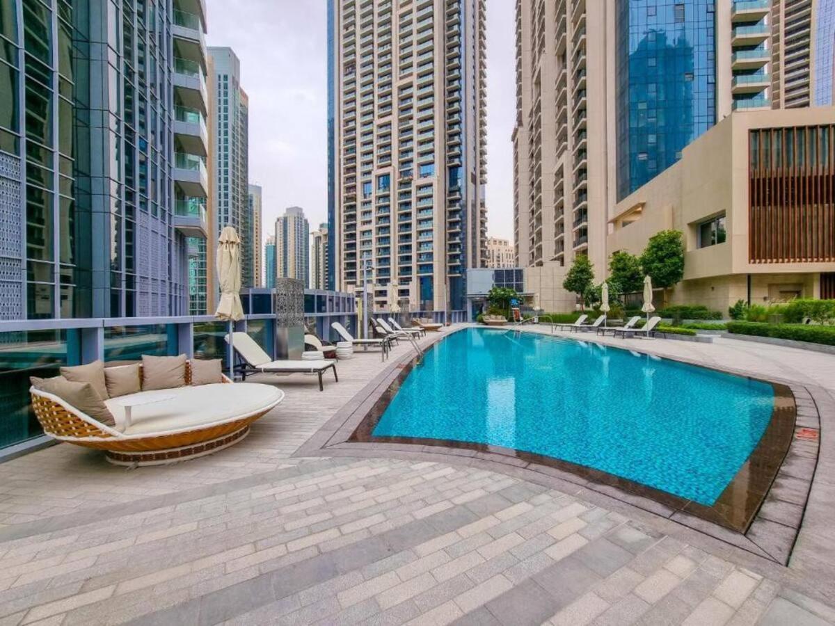 White Sage - Modern And Unique Apartment With Fountain Views Dubai Exterior foto